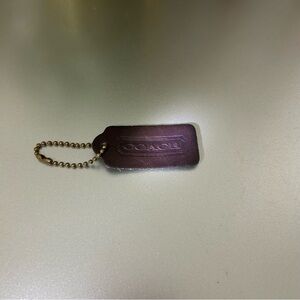 Coach Vintage Mahogany Hangtag